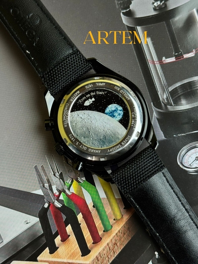 Omega Speedmaster Professional "Silver Snoopy Award" Black AA_img_1