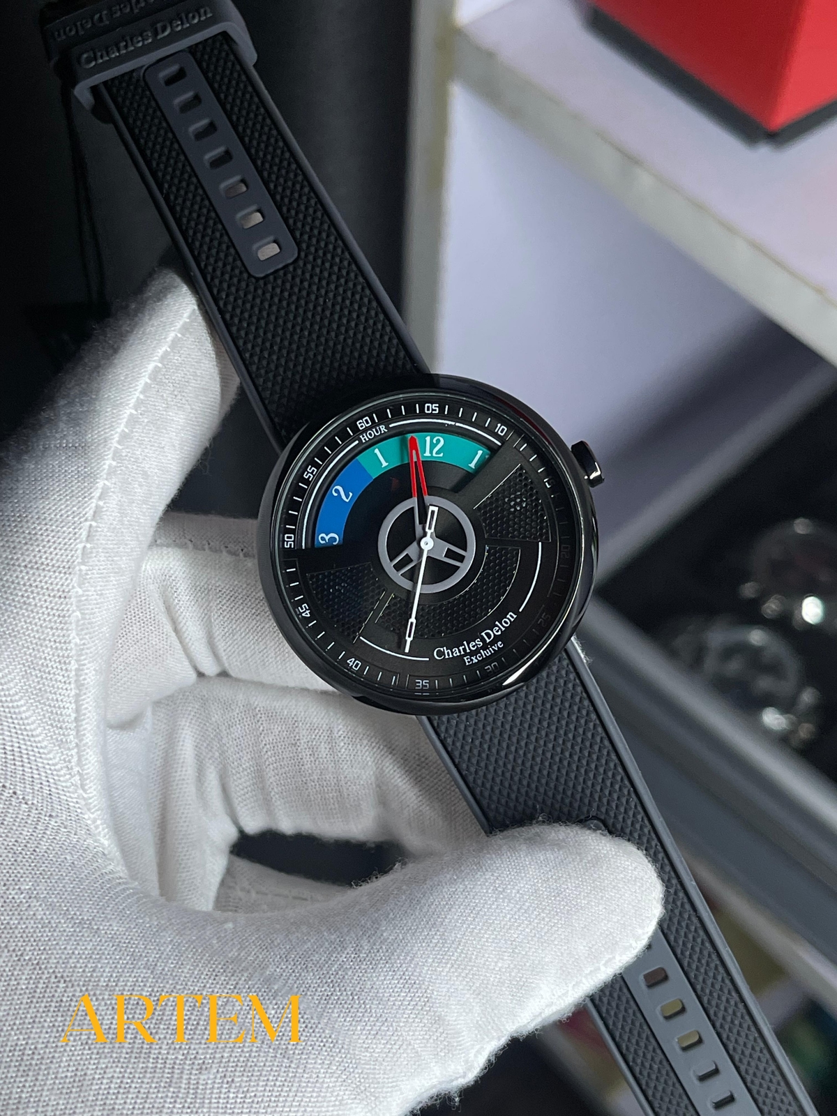Charles Delon Exclusive "Car Rim" Series