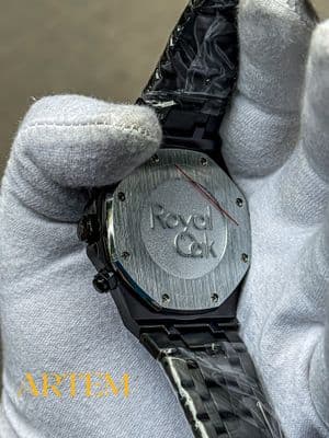 Audemars Piguet Royal Oak Chronograph Black Dial-Black Stainless Steel AA_img_2