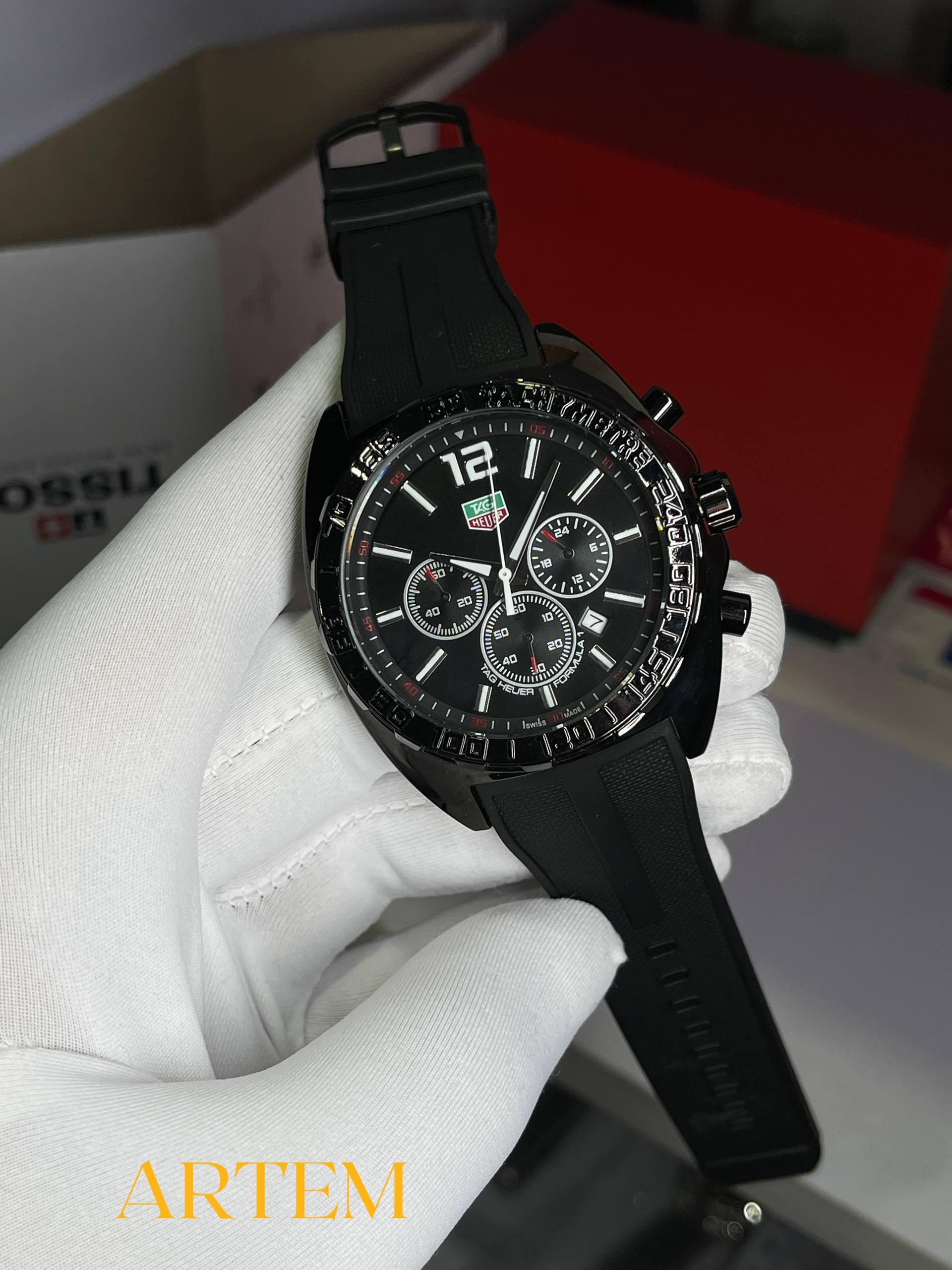 TAG Heuer Formula 1 Senna Special Edition Full Black AA