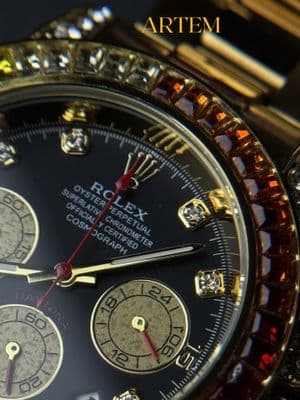 Rolex Cosmograph Daytona Rainbow Gold AA_img_3