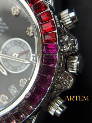 Rolex Cosmograph Daytona Rainbow Silver AA_img_3