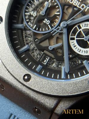 Hublot Classic Fusion Aerofusion Chronograph Titanium Sky Blue AA_img_2