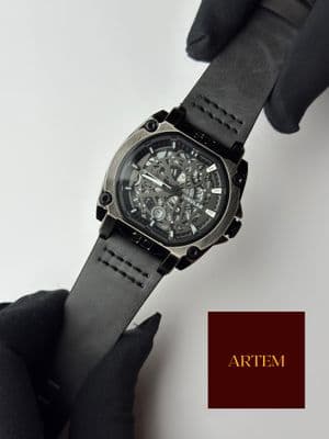 Tubular Square Skeleton Luxury Watch AA_img_2