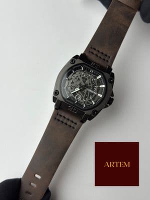 Tubular Square Skeleton Luxury Watch AA_img_0