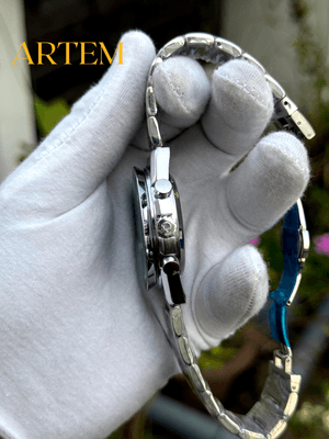 Omega Speedmaster Snoopy 50th Edition Chronograph stainless steel AA_img_1