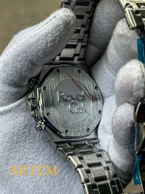 Audemars Piguet Royal Oak Chronograph Black Dial-Silver Stainless Steel AA_img_2